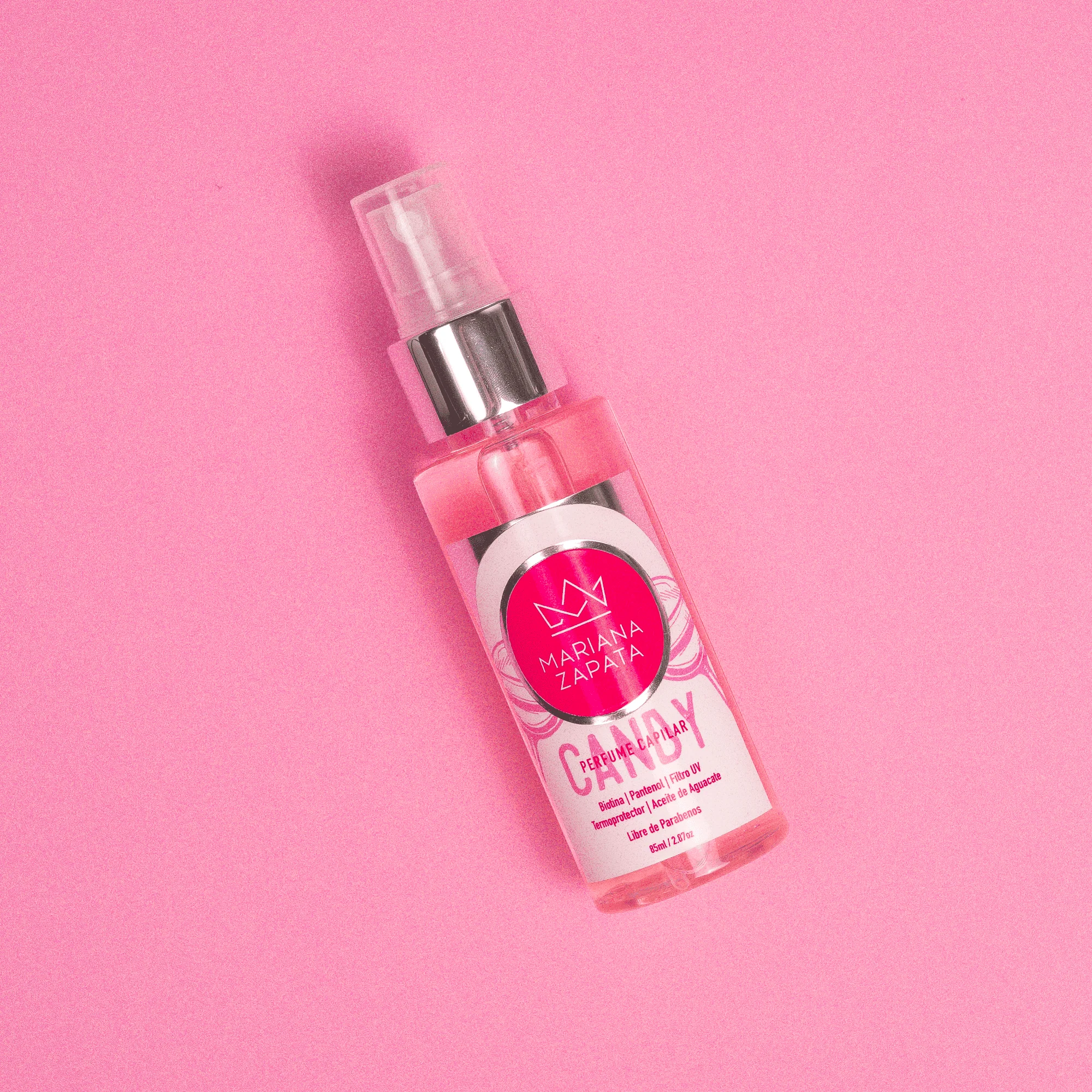 Perfume Candy con Termoprotector Mariana Zapata 2.8oz - 85ml - Imagen 5
