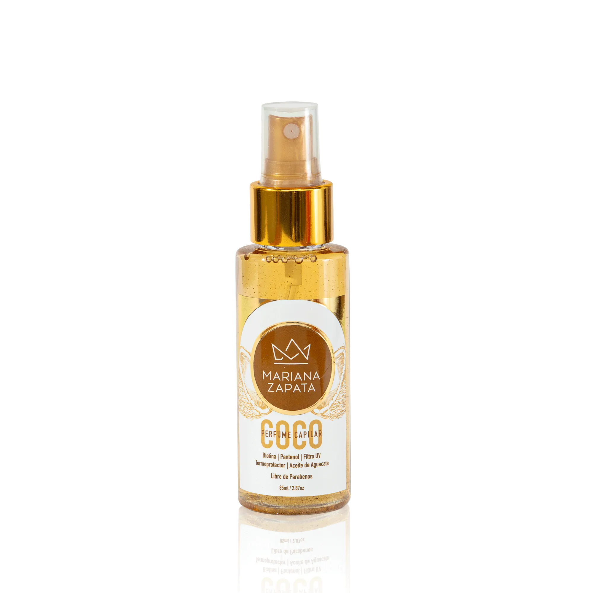 Perfume de Coco con Termoprotector Mariana Zapata 2.8oz - 85ml - Imagen 5