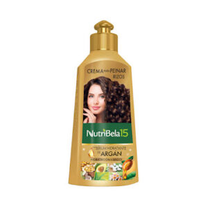 Crema Para Peinar Serum Hidratante de Argan Nutribela 15 10oz - 300ml