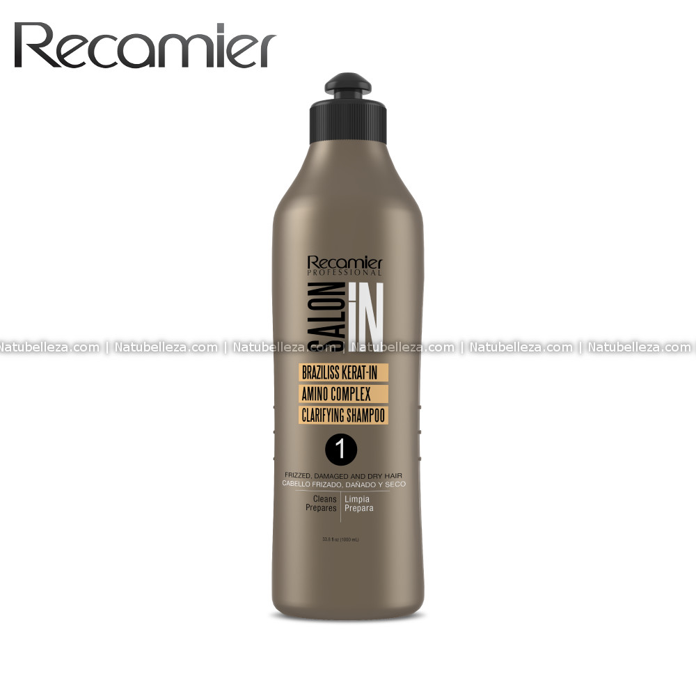 Braziliss Keratin Amino Complex Clarifying Shampoo Recamier SalonIn