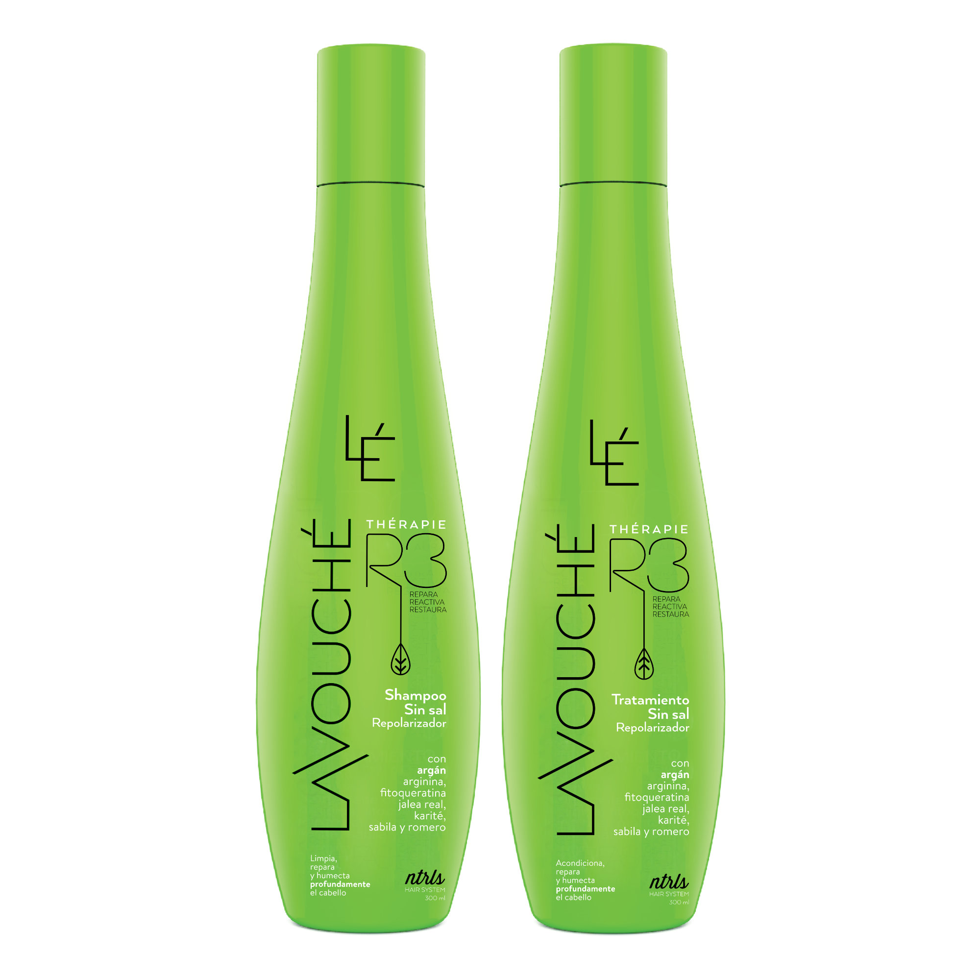 Therapy R3 Kit Shampoo y Tratamiento Repolarizador Lavouche