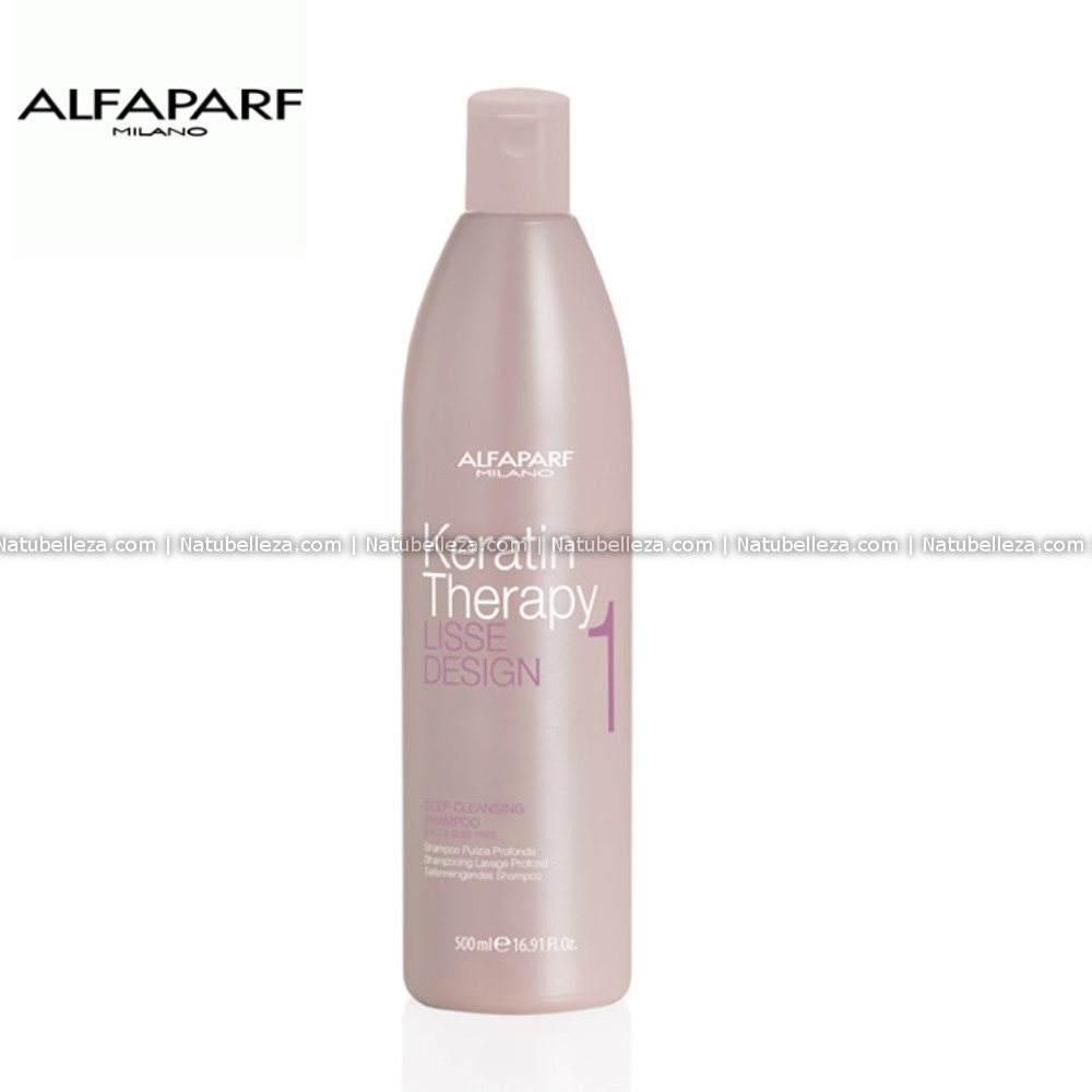 Lisse Design 1 Deep Cleasing Shampoo Keratin Therapy Alfaparf