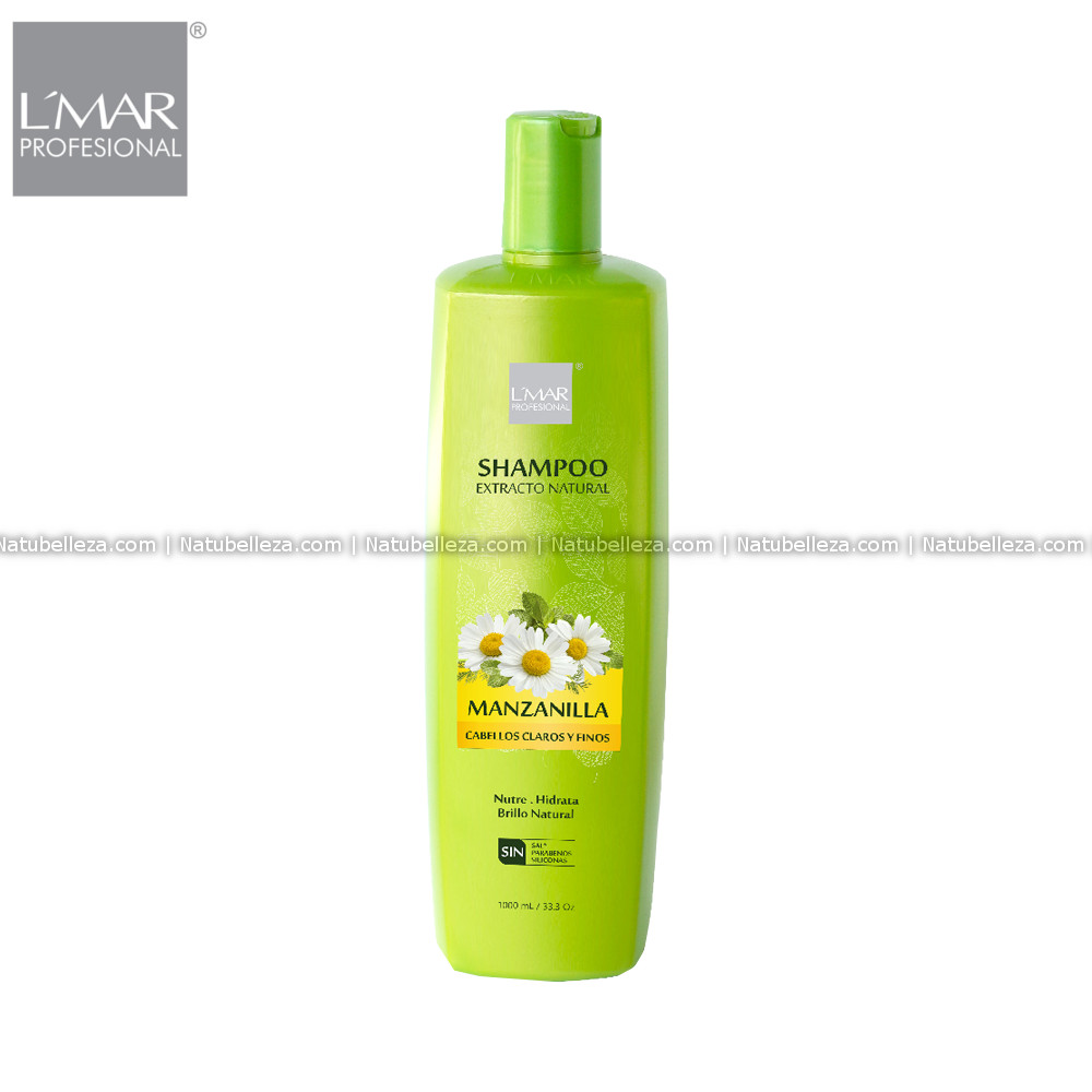 Shampoo Manzanilla Extracto Natural L'mar
