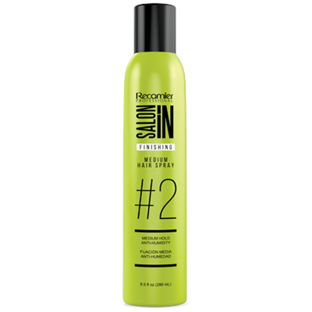 Finishing Medium Hair Spray # 2 Recamier SalonIn