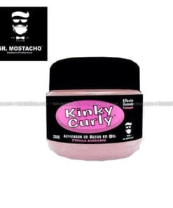 Kinky Curly Activador de Rizos en Gel SR. Mostacho