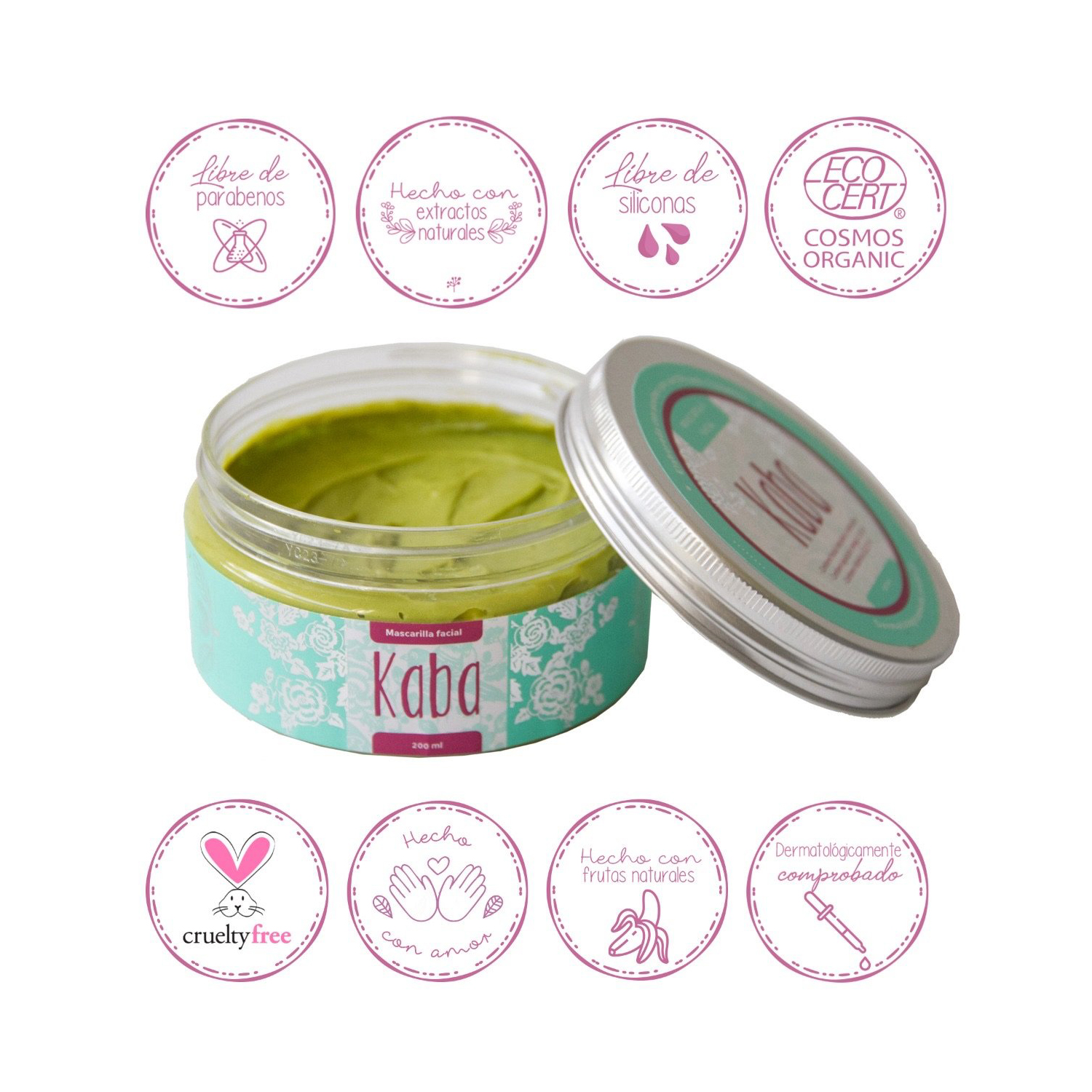 Mascarilla Facial Aguacate Kaba