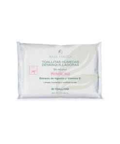 Toallitas Húmedas Desmaquilladoras Piel Normal – Seca Ana María