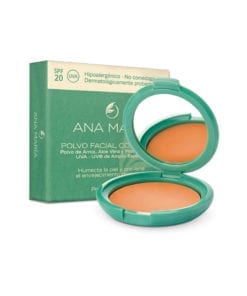 Polvo Facial Compacto Color canela Ana María